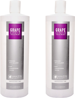 

AMAZON KERATIN GRAPE EXTRACT KERATIN TREATMENT 946ML (SET OF 2)(1892 ml)