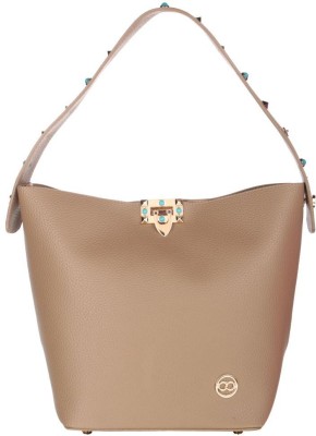 GIO COLLECTION Women Tan Hand-held Bag