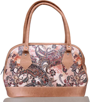 Pynk Fashion Hand-held Bag(Brown)