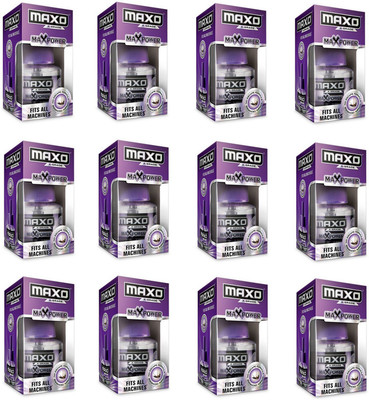 Maxo Liquid Vaporiser Refill Fits all Machine for Allout and Good Night Active Mosquito Vaporiser Refill(12 x 45 ml)