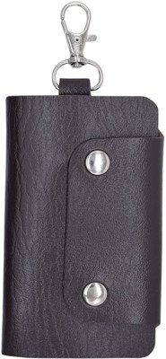 

Baluchi The Faux Leather Pouch Keychain/ Brown Key Pouch / Wallet Key Chain / Brown Wallet Key Chain / Brown Key Pouch / Faux Leather Wallet Keychain Key Chain
