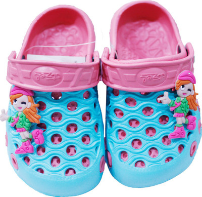 

Toys Factory Boys & Girls Sling Back Clogs(Multicolor, Blue