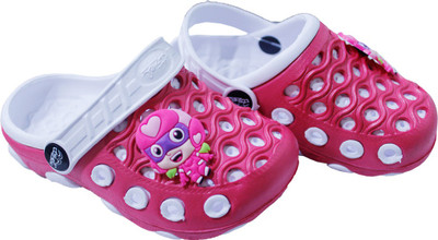 

Toys Factory Boys & Girls Sling Back Clogs(Multicolor, Pink