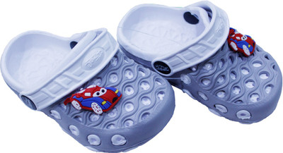 

Toys Factory Boys & Girls Sling Back Clogs(Multicolor, Grey