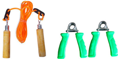 

PSE Home Gym Combo Fitness Set Of Skipping Rope & Hand Gripper Gym & Fitness Kit