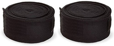 

Venom 9 Feet Long, BlackColor, Cotton Material, 1 Pair of Hand Wraps Hand Support (XXL, Black)