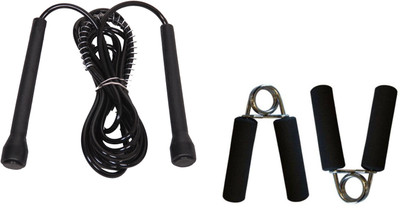 

PSE Home Gym Combo Fitness Set Of Skipping Rope & Hand Gripper Gym & Fitness Kit