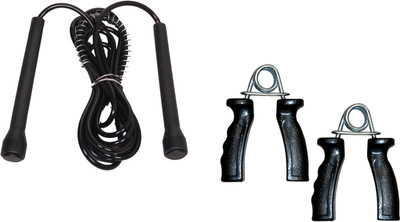 

PSE Home Gym Combo Fitness Set Of Skipping Rope & Hand Gripper Gym & Fitness Kit