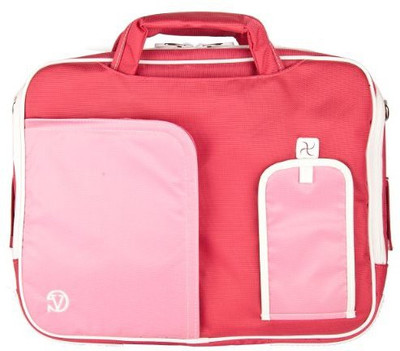 

Vangoddy 11 inch Laptop Messenger Bag(Pink)