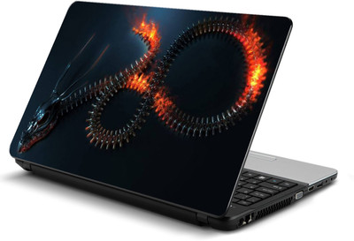 

PRINTCLUB DRAGON Laptop Sticker 15.6 inch-Laptop Skin-2018-300 Vinyl Laptop Decal 15.6