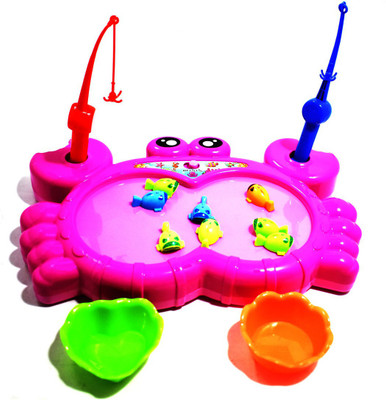 

Saffronworld Real Life fishing in water Fishing game(Multicolor)
