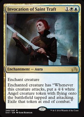

Magic: the Gathering Invocation of Saint Traft Shadows Over Innistrad(Multicolor)