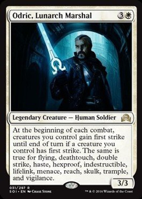 

Magic: the Gathering Odric, Lunarch Marshall - Shadows Over Innistrad(White)