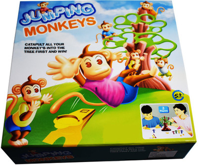 

Saffronworld Jumping Monkey 2 player Game(Multicolor)