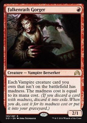 

Magic: the Gathering Falkenrath Gorger Shadows Over Innistrad(Red)