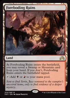 

Magic: the Gathering Foreboding Ruins Shadows Over Innistrad(Multicolor)