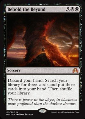 Magic: the Gathering Behold the Beyond - Shadows Over Innistrad(Black)
