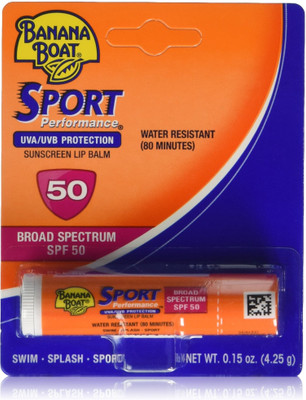 

Banana Boat Sport Spf 50 Sunscreen Lip Balm, 6 Count NA(Pack of: 6, 4.25 g)
