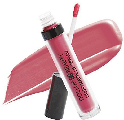 

Dollup Beauty Hydrating CremeDeMatte Lipstick Goes On Like A Gloss But Dries Matte With Moisturizing Vit E Avocado Oil(Pink)