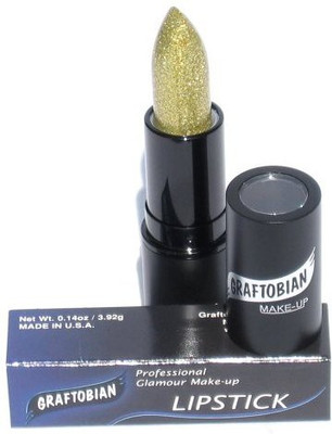 

Graftobian Professional Lipstick Gold Glitter(Gold)