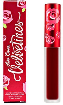 

Lime Crime Velvetine Feelins Long Lasting Deepest True Red Liquid Matte Lipstick(Red, 2.61 ml)
