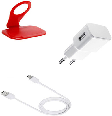 DAKRON Wall Charger Accessory Combo for Infinix Zero 5 Pro(White)
