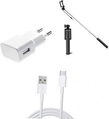 DAKRON Wall Charger Accessory Combo for Sony Xperia XA1(White)