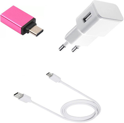 DAKRON Wall Charger Accessory Combo for Infinix Zero 5 Pro(White)