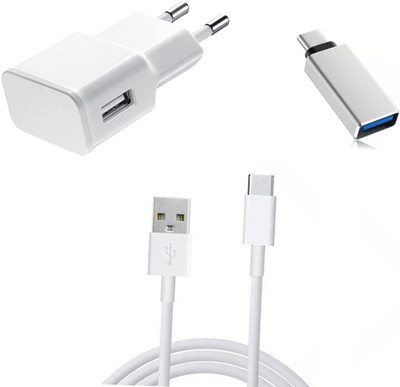 DAKRON Wall Charger Accessory Combo for Sony Xperia XA1(White)