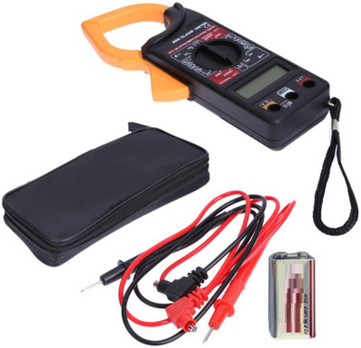 

balrama DT266 Digital Clamp Meter Non-Contact Multimeter for Measuring DC & AC Voltage, AC Current, Resistance, Diode + Continuity Buzzer + Data Hold + Insulation Test Function Digital LCD Multimeter for Testing Voltmeter Ohmmeter Ammeter Digital Multimet