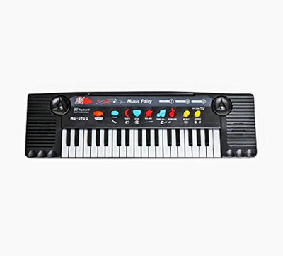 

JAYNIL ENTERPRISE Music Fairy 32 Keys Electronic Keyboard Piano with Microphone 3 Tone and 8 Rhythm for Kids Children Birthday Gifts(Multicolor)