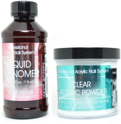 

Mia Secret PROFESSIONAL LIQUID MONOMER 4 oz + CLEAR ACRYLIC POWDER 4 oz NAIL SYSTEM(NA)