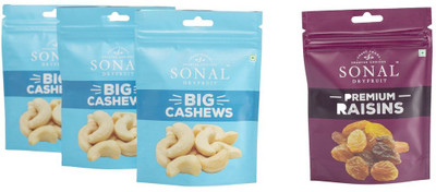 

Sonal Entertainer Cashew Craze Cashews(240 g, Pouch)