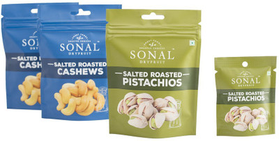 

Sonal Roasted Delight Assorted Nuts(192 g, Pouch)