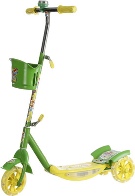 

Dash 3-wheel Noddy scooter for Kids with Bell and Basket (Green)…(Green)