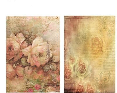 

Expressions Craft Stamps Decoupage Paper A4 Multipurpose Paper(Set of 1, Multicolor)