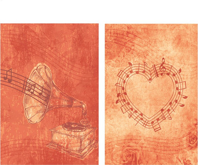 

Expressions Craft Stamps Decoupage Paper A4 Multipurpose Paper(Set of 1, Orange)