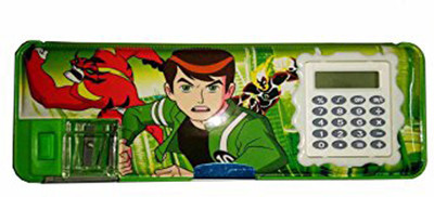 

HALO NATION Ben10 Cartoon Art Plastic Pencil Box(Set of 1, Green)