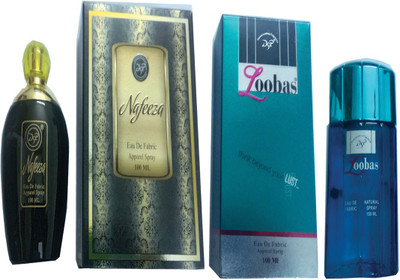 

dsp NAFEEZA BLACK PERFUME 100 ML + LOOBAS PERFUME 100 ML Eau de Parfum - 100 ml(For Men & Women)