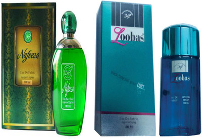 

dsp NAFEEZA GREEN PERFUME 100 ML +LOOBAS PERFUME 100 ML Eau de Parfum - 100 ml(For Men & Women)