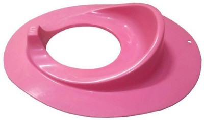 

Croox Pink Plastic Potty Seat Potty Seat(Multicolor)