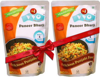 

VVO Ready to eat Freeze Dried Punjabi Paneer Bhurji (Pack of 2) 110 g