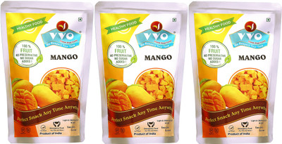 

VVO Ready to eat Freeze Dried Mango Fruit Snacks (Pack of 3) 75 g