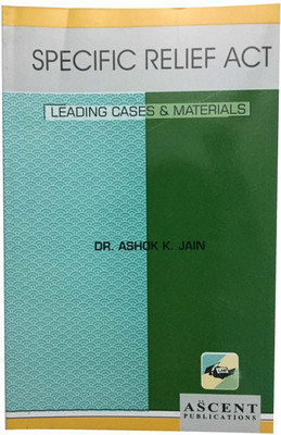 Specific Relief Act(Paperback, Dr. Ashok K. Jain)