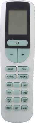 

LipiWorld 133B AC Remote Compatible for Voltas WiFi AC Remote Controller(White)
