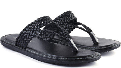 

AORFEO Men Black Sandals