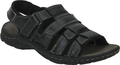 

Red Tape Men Black Sandals
