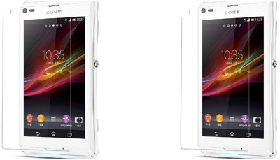 Zootkart Tempered Glass Guard for Sony Xperia L(Pack of 2)