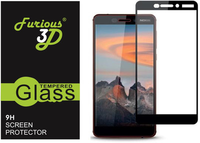 Furious3D Tempered Glass Guard for Nokia 6.1(Pack of 1)