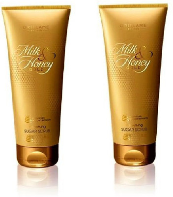 milk & honey scrub